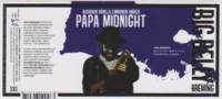 Big Belly Brewing, Papa Midnight Bourbon Vanilla Cinnamon Amber