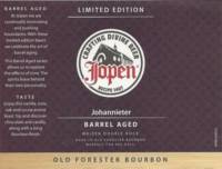 Jopen B.V., Johannieter Barrel Aged Old Forester Bourbon