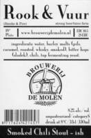 Brouwerij De Molen, Rook & Vuur Smoked Chili Stout-ish