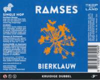 RamsesBier, Bierklauw Kruidige Dubbel