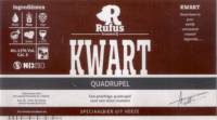 Brouwerij Rufus, Kwart Quadrupel