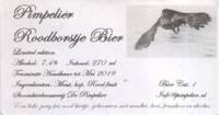 Stoombierbrouwerij De Pimpelier, Roodborstje Bier