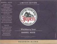 Jopen B.V., Blackberry Sour Barrel Aged Bourbon Blend