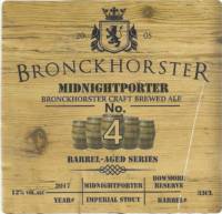 Bronckhorster Brewing Company , Midnightporter Imperial Stout