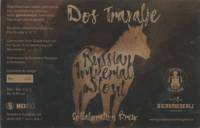 Goede Kant van het Spoor, Dos Travalje Russian Imperial Stout