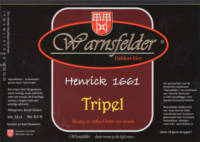 Warnsfelder, Henrick 1661 Tripel