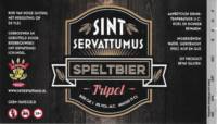 Bierbrouwerij Sint Servattumus, Speltbier Tripel