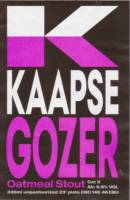 Kaapse Brouwers, Kaapse Gozer Oatmeal Stout