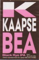 Kaapse Brouwers, Bea Black Rye IPA