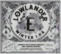 Lowlander Beer Co, Winter I.P.A E
