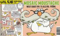 Uiltje Brewing Company, Mosaic Moustache West Coast IPA