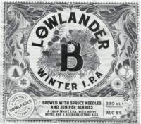 Lowlander Beer Co, Winter I.P.A B