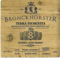 Bronckhorster Brewing Company , Terra Incognita Barley Wine