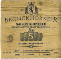 Bronckhorster Brewing Company , Saison Nouvelle Saison