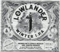 Lowlander Beer Co, Winter I.P.A J