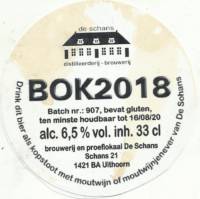 Bierbrouwerij De Schans, Bok 2018 Bierbrouwerij De Schans, Bok 2018