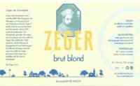 Brouwerij In De Nacht, Zeger Brut Blond