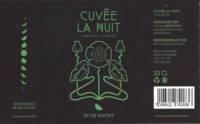 Brouwerij In De Nacht, Cuvée La Nuit Biere Brut - Riesling 