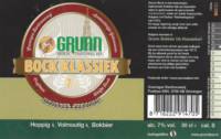 Groningse Bierbrouwerij, Bock Klassiek