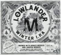 Lowlander Beer Co, Winter I.P.A M