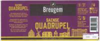 Breugem Bier, Saense Quadrupel