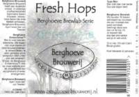 Berghoeve Brouwerij, Fresh Hops Oogst 2018