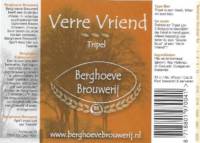 Berghoeve Brouwerij, Verre Vriend Tripel