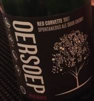 Oersoep Brouwerij, Red Corvette 2017 Spontanious Ale Sour Cherry
