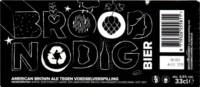 Broodnodigbier, Broodnodig American Brown Ale Broodnodigbier, Broodnodig American Brown Ale