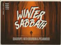 Brouwerij Bliksem, Winter Sabbath
