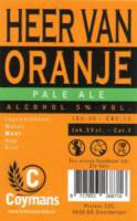 Heer van Oranje, Pale Ale