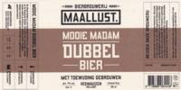 Bierbrouwerij Maallust, Mooie Madam Dubbel