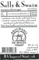 Brouwerij De Molen, Sally & Swain BA Imperial Stout-ish