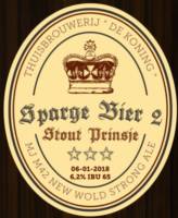 Amateurs, Sparge Bier 2 Stout Prinsje