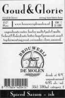 Brouwerij De Molen, Goud & Glorie Spiced Saison-ish