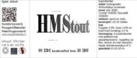 Huygenmeester, HMStout Huygenmeester, HMStout
