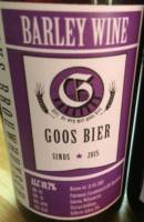 Amateurs, Goos Bier Barley Wine