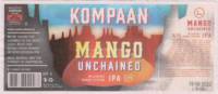 Kompaan Dutch Craft Beer Company, Mango Unchained IPA