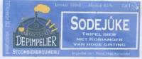 Stoombierbrouwerij De Pimpelier, Sodejûke