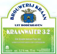 Brouwerij Kraan (Bodegraven), Kraanwater 3.2