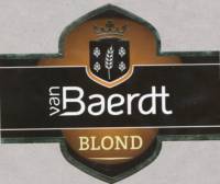 Jouster Bierbrouwerij, Van Baerdt Blond Jouster Bierbrouwerij, Van Baerdt Blond