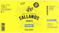 Sallandse Landbierbrouwerij, Sallands Landbier Blond Bier Blonde Johannes