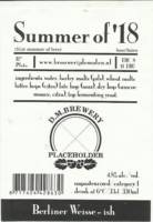 Brouwerij De Molen, Summer Of '18 Berliner Weisse-ish