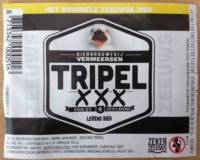 Bierbrouwerij Vermeersen , Tripel XXX