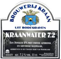 Brouwerij Kraan (Bodegraven), Kraanwater 7.2