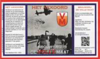 Bierbrouwerij De Volle Maat, Het Akkoord