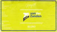 Reuzenbieren, 70 Jaar Van Der Zanden Blond