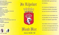 Microbrouwerij De Rijpelaer, Blond Bier Allodium