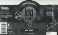 100 Watt Brewery, 400 Volt Barrel Aged Holiness