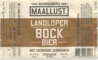 Bierbrouwerij Maallust, Landloper Bock Bier